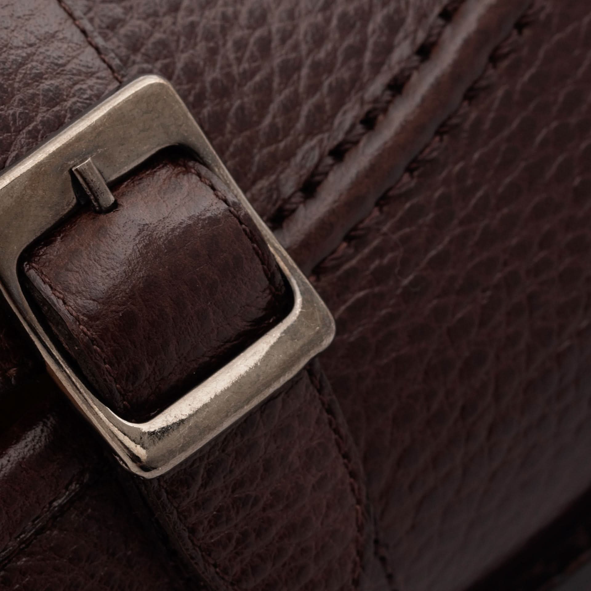 Archie Belted Loafer - Men’s  Pebbled Leather - Image 11