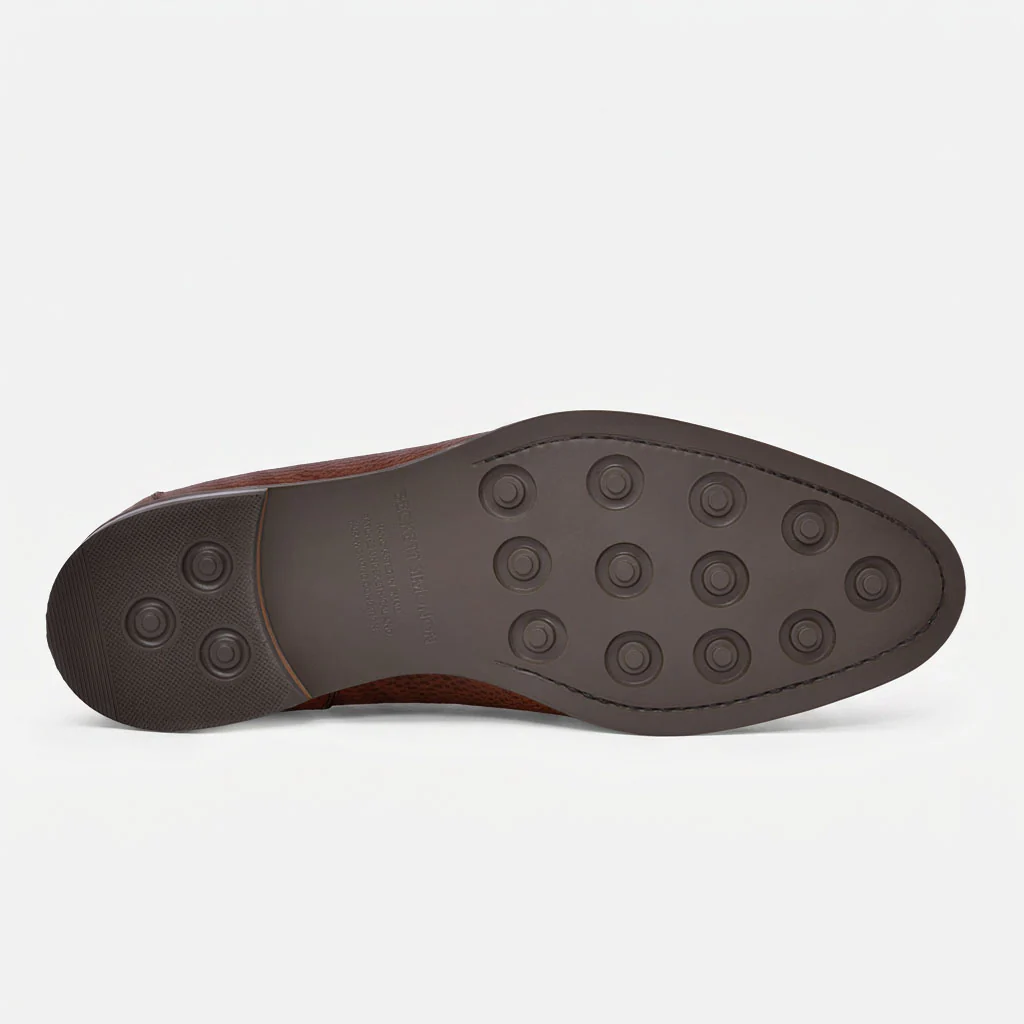 Archie Belted Loafer - Men’s  Pebbled Leather - Image 24